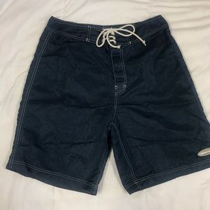 Vintage SideOut swim trunks.